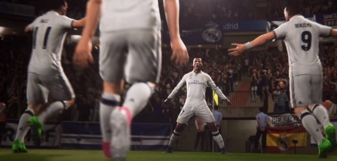 FIFA 18 s'offre un trailer à la Gamecom