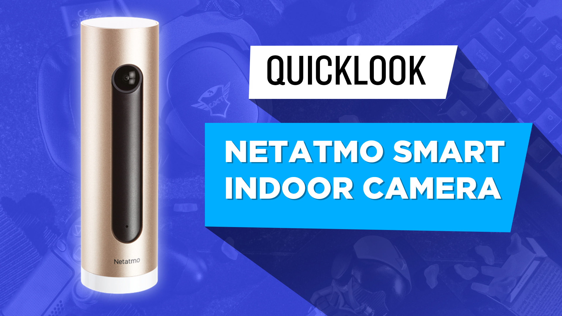 Netatmo NSC-PRO Caméra Intérieure Intelligente et connectée avec