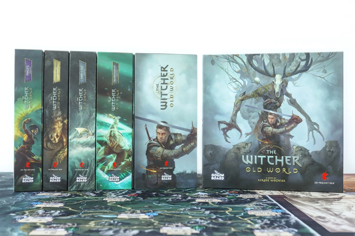 Pièces Métal The Witcher Old World - CD Projekt Red - 1 à 5 Joueurs - Neuf