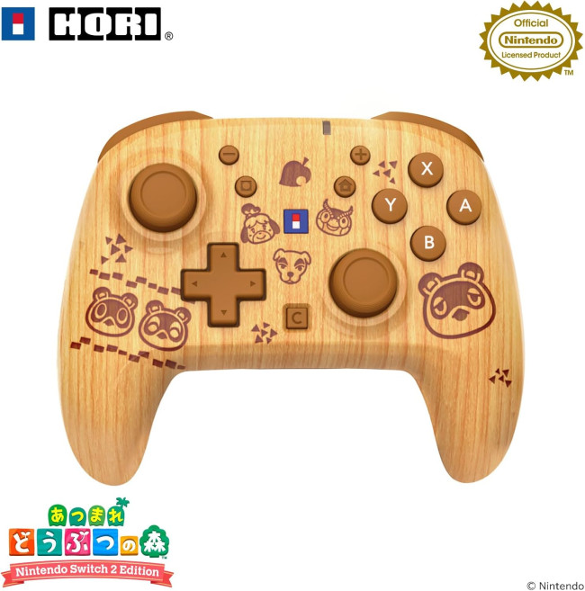 Hori dévoile des accessoires pimpants Animal Crossing pour la Switch 2.