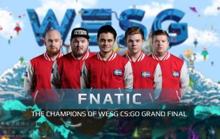 Fnatic remporte la finale CS:GO aux WESG