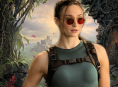 Fuite des premi&egrave;res images montrant Sophie Turner en action dans le r&ocirc;le de Lara Croft dans la s&eacute;rie Tomb Raider