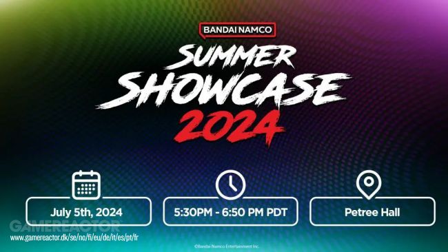 Bandai Namco confirme la tenue d'un Summer Showcase le mois prochain.