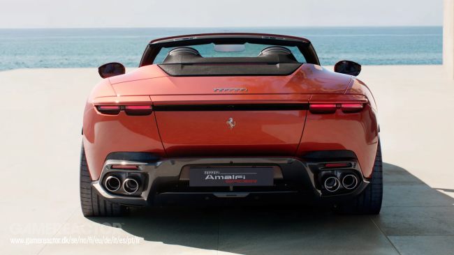 Voici ton premier coup d'œil sur la Ferrari Amalfi Spider.