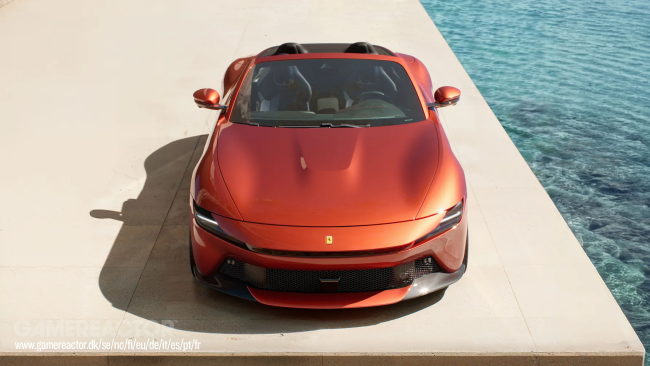 Voici ton premier coup d'œil sur la Ferrari Amalfi Spider.