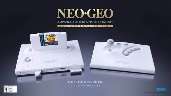 La Neo Geo AES+ est bien réelle, le roi revient après 35 ans.