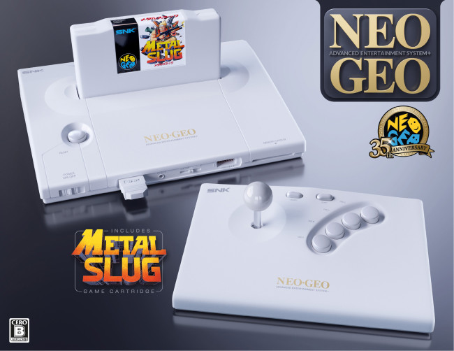 La Neo Geo AES+ est bien réelle, le roi revient après 35 ans.