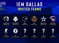 Les équipes invitées à l’IEM Dallas ont été annoncées