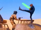 Mark Hamill possède son joli coup de pied bâclé dans Le Retour du Jedi