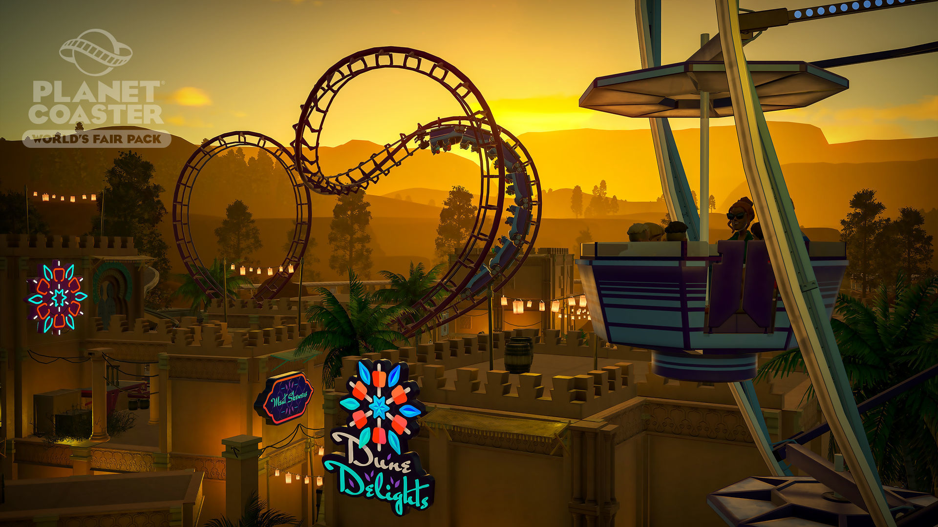 Le DLC « Pack Vintage + Exposition universelle » pour Coaster