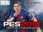 Lu&iacute;s Su&aacute;rez, star de la jaquette de PES 2018
