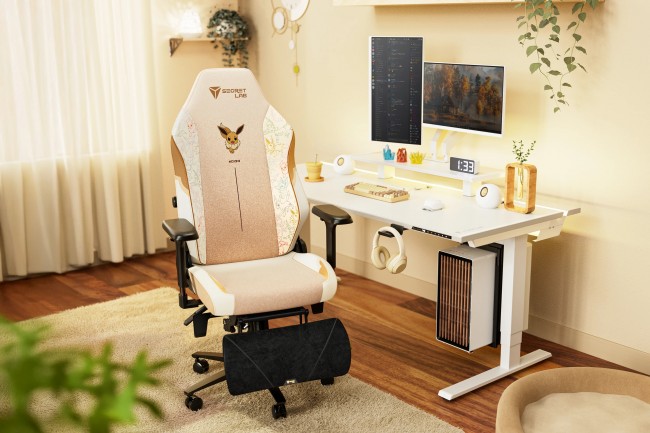 Secretlab présente des chaises Pikachu, Eevee et Gengar.