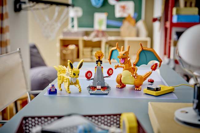 12 nouveaux sets Lego Pokémon ont été révélés, tous utilisent la nouvelle technologie Smart.