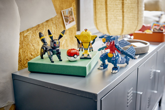 12 nouveaux sets Lego Pokémon ont été révélés, tous utilisent la nouvelle technologie Smart.