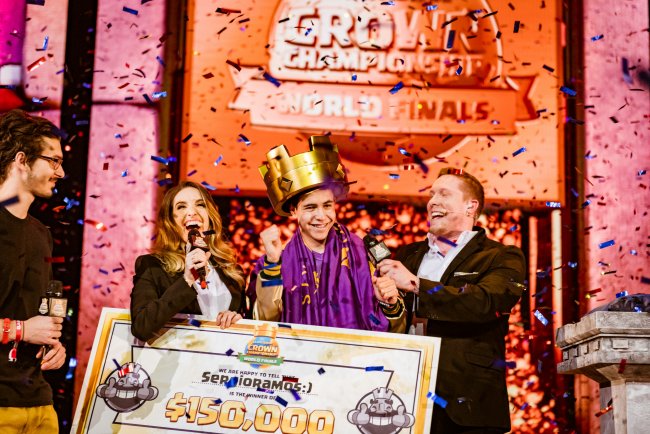 Sergioramos Crowned Clash Royale World Champion