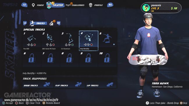 Tony Hawk's Pro Skater 1 + 2