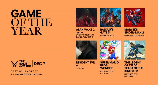 Tous les gagnants des Game Awards