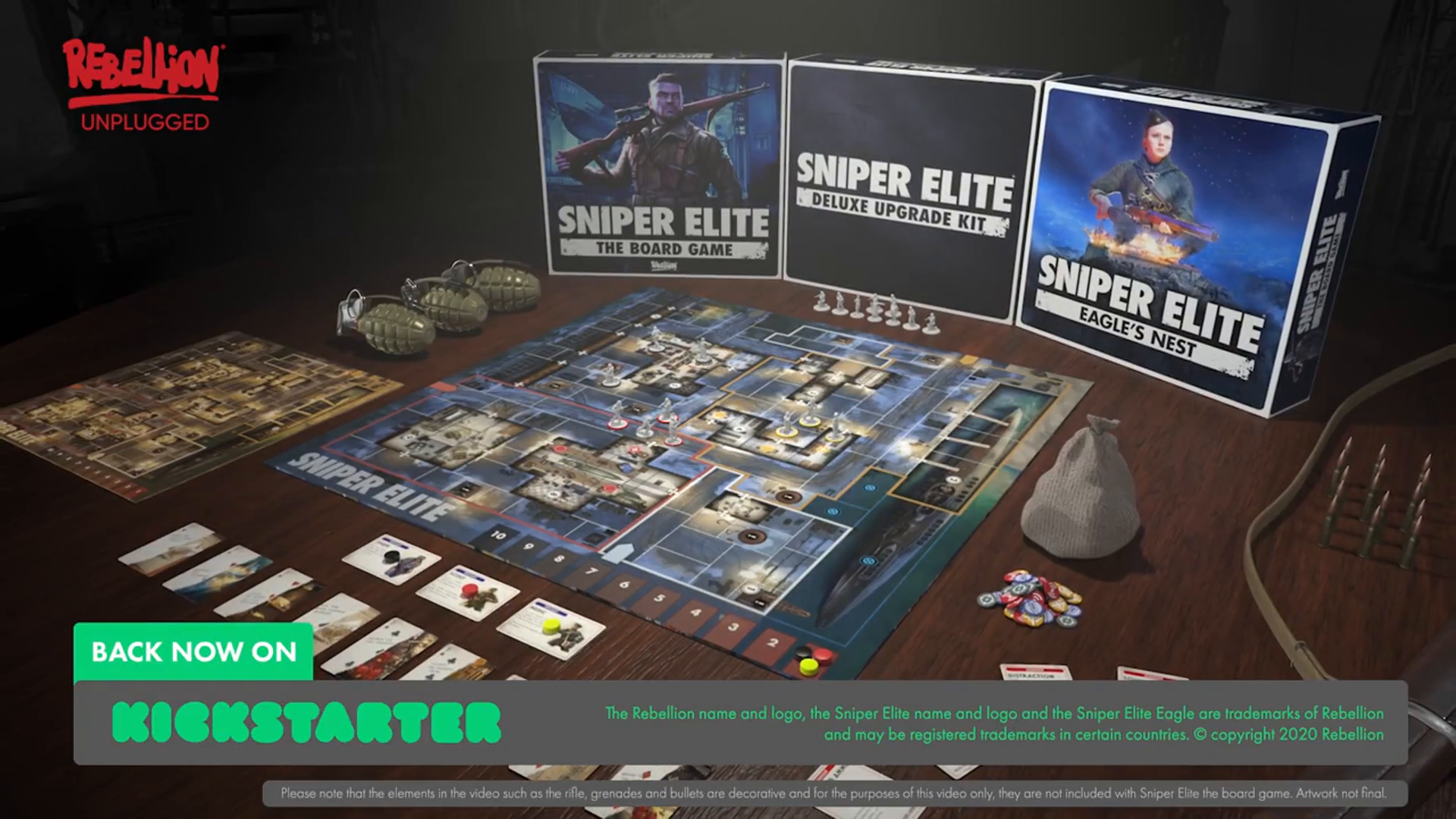 Un jeu de plateau Sniper Elite sur Kickstarter Gamereactor