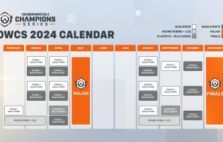 Voici le calendrier des Overwatch Champions Series pour l'année 2024.