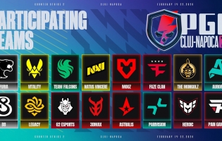 La PGL r&eacute;v&egrave;le les &eacute;quipes pr&eacute;sentes au tournoi Cluj-Napoca 2026 Counter-Strike 2 