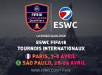 L'ESWC FIFA 18 débarque à Paris et São Paulo