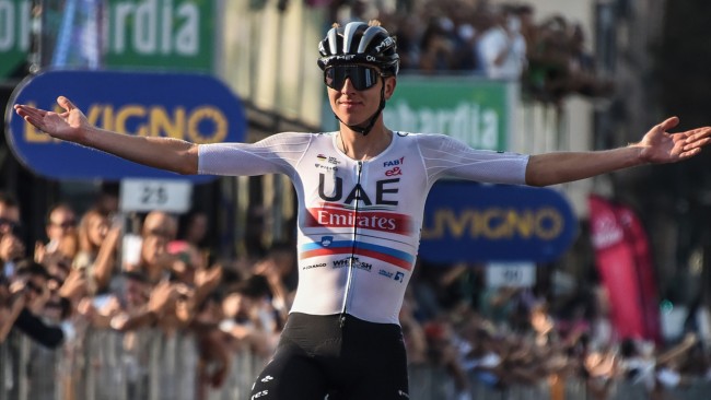 L'imbattable Tadej Pogačar remporte la course sur route du championnat d'Europe, avec très peu d'arrivées.