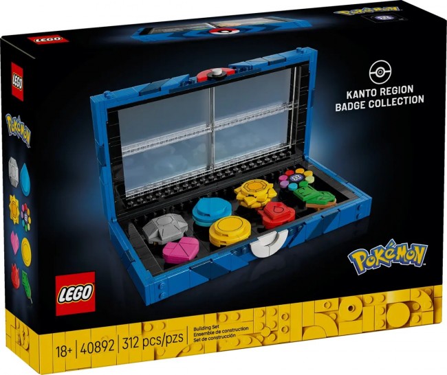 Des fuites annoncent la collection d'insignes de gymnase et les ensembles Lego du Centre Pokémon.