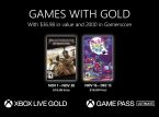 Annonce des titres Xbox Games with Gold de novembre