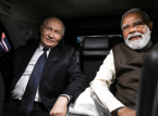Poutine et Modi s'entretiennent &agrave; New Delhi