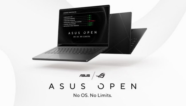 ASUS Open te permet d'acheter des PC sans système d'exploitation