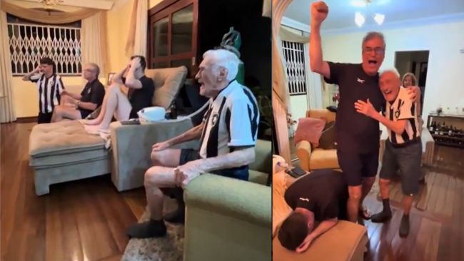 La charmante vidéo de trois générations célébrant la victoire de Botafogo sur Libertadores devient virale