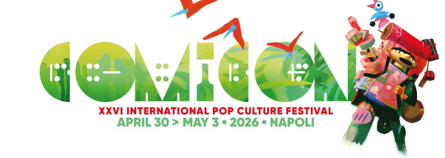 Le Comicon Napoli clôture sa 26e édition avec plus de 183 000 visiteurs et près de 500 invités spéciaux.