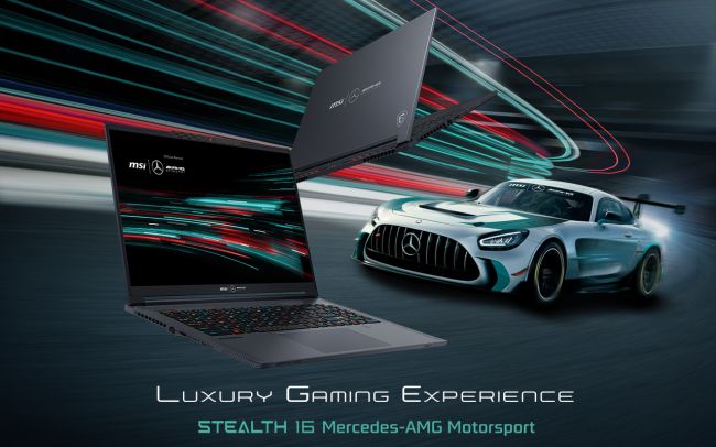 MSI s’associe à Mercedes-AMG pour un ordinateur portable co-brandé