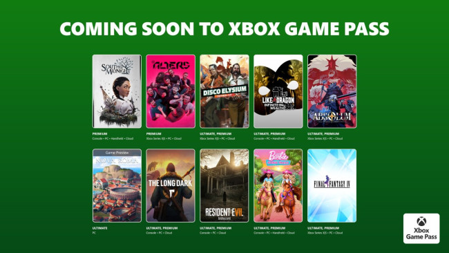 Final Fantasy, Like a Dragon, Resident Evil et bien d'autres encore pour le Game Pass ce mois-ci.