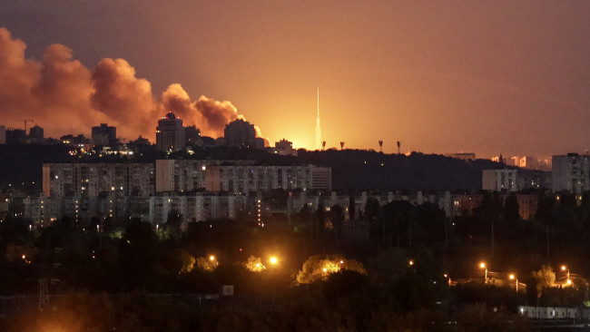 La Russie a tiré plus de 40 missiles balistiques sur Kiev hier soir