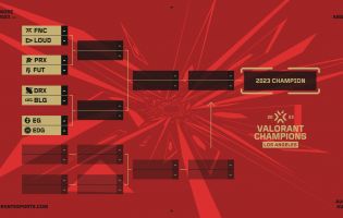 Le tableau des playoffs pour Valorant Champions 2023 est fixé