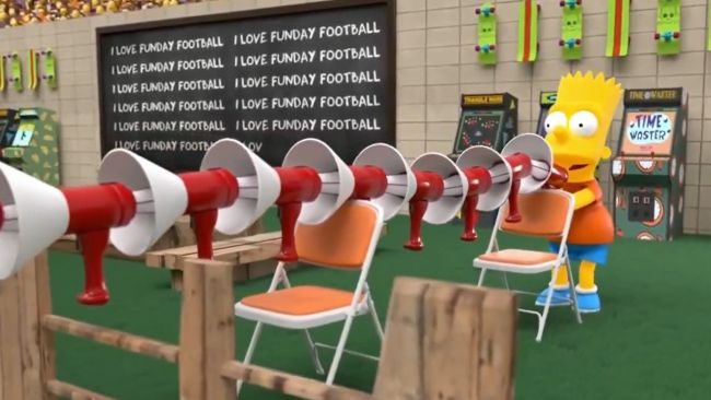 Comment les Simpson ont envahi la NFL lors d'une diffusion en temps réel et en alternance