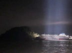 Op&eacute;ration de sauvetage en cours apr&egrave;s que le ferry sud-cor&eacute;en transportant 260 passagers ait heurt&eacute; des rochers