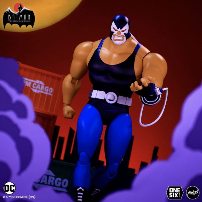 Mondo sort la figurine de Bane de Batman : The Animated Series