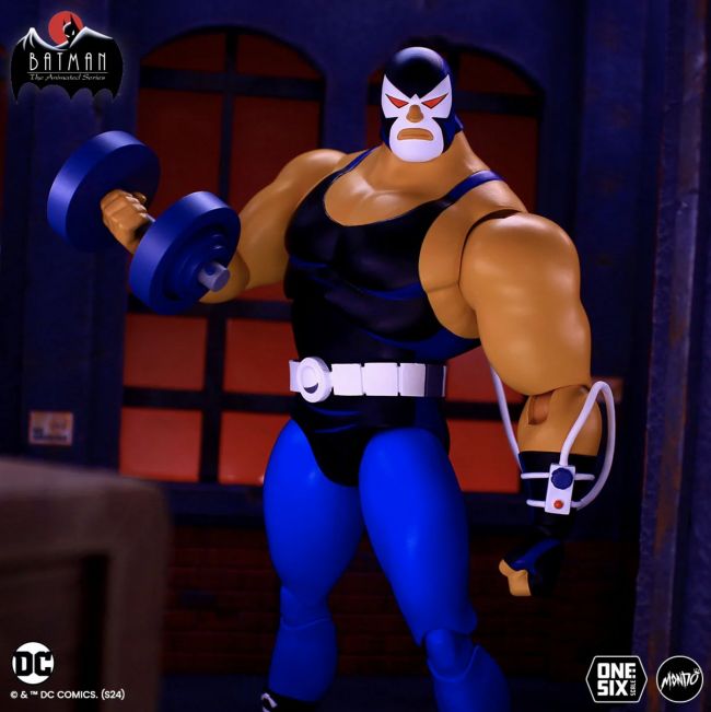 Mondo sort la figurine de Bane de Batman : The Animated Series