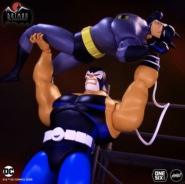 Mondo sort la figurine de Bane de Batman : The Animated Series