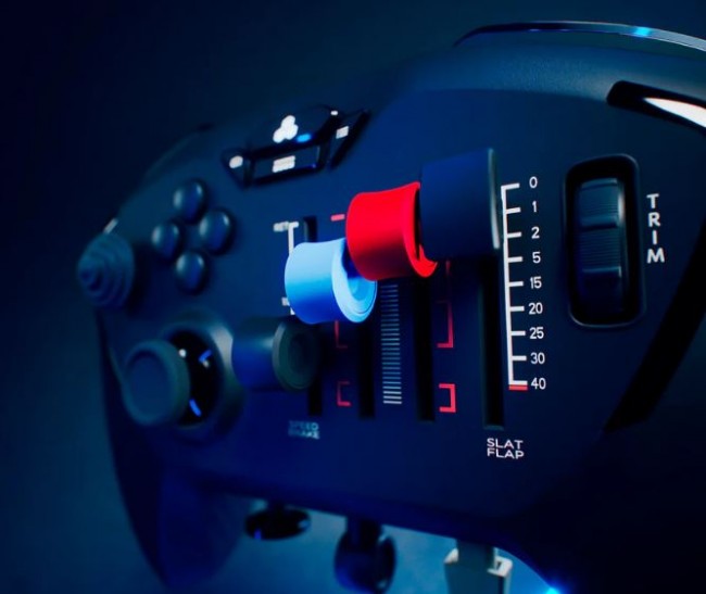 La nouvelle manette Echo Aviation de Honeycomb a l'air sauvage