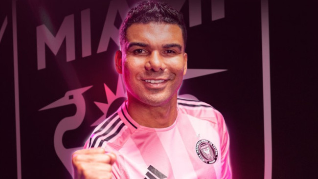 L'Inter Miami ajoute Casemiro à sa liste de légendes du foot et il va jouer avec Messi