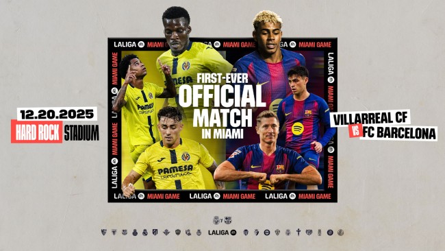 LaLiga annule le match de Miami entre Villarreal et Barcelone "en raison de l'incertitude qui règne en Espagne".