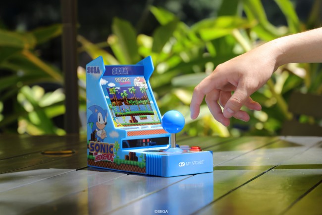 Sega et MyArcade annoncent deux mini-machines d'arcade Sonic