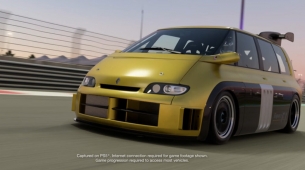 Le Renault Espace F1, totalement déjanté, arrive dans le GT7