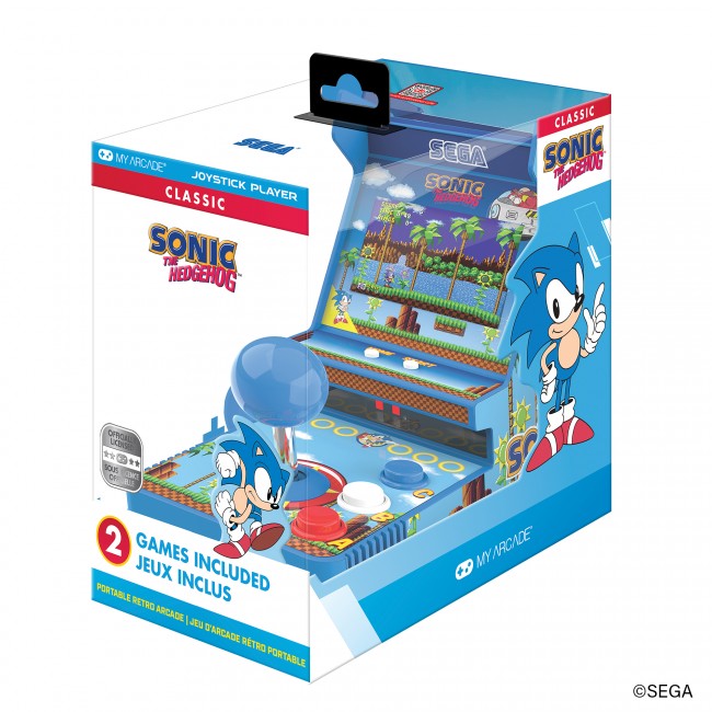 Sega et MyArcade annoncent deux mini-machines d'arcade Sonic
