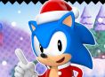 Sonic s'habille en P&egrave;re No&euml;l Sonic Superstars