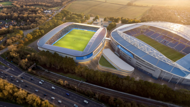 Le nouveau stade de Brighton sera le premier en Europe spécifiquement conçu pour l'équipe féminine, et le troisième au monde