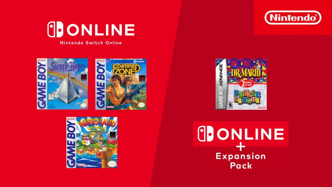 Quatre jeux Game Boy classiques ont été ajoutés au catalogue Switch Online
